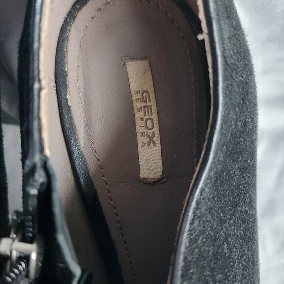 🔥 Geox Heeled Ankle Boots / Bottines à talons Geox - Picture 6 of 8